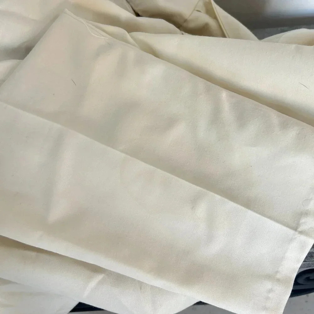 Fauroche by Lori Weidner Vintage 80s Cream Military Jumpsuit Gold Buttons Size 5 - Picture 4 of 12